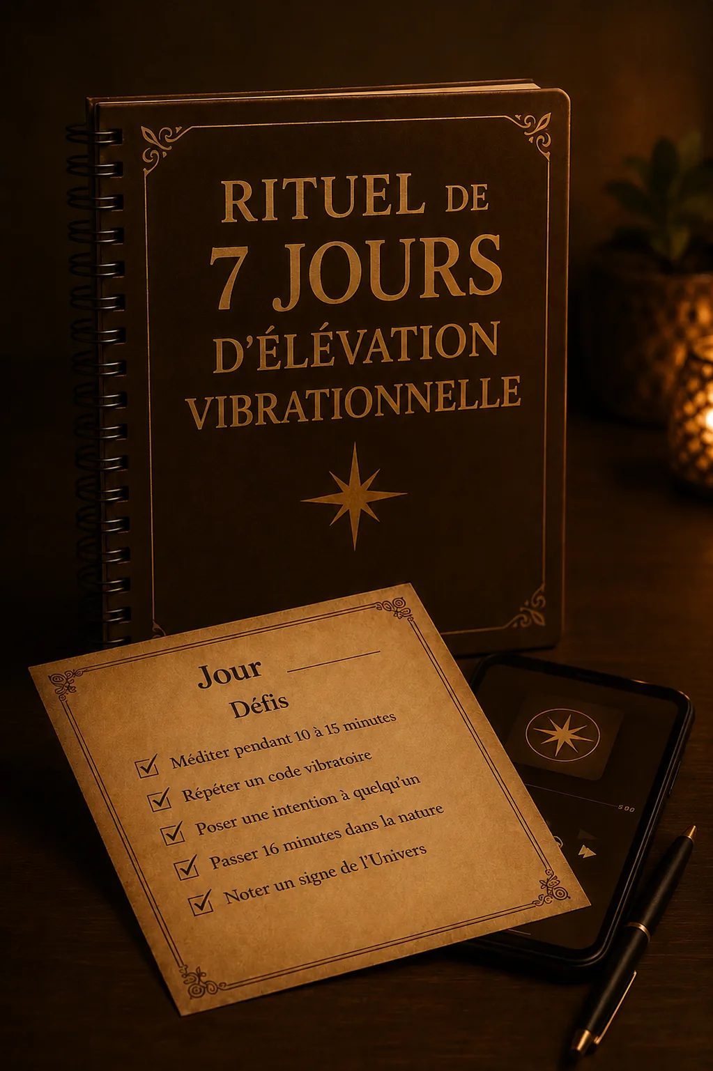 Rituel de 7 jours d’élévation vibratoire